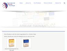 Tablet Screenshot of ibeautyexchange.com